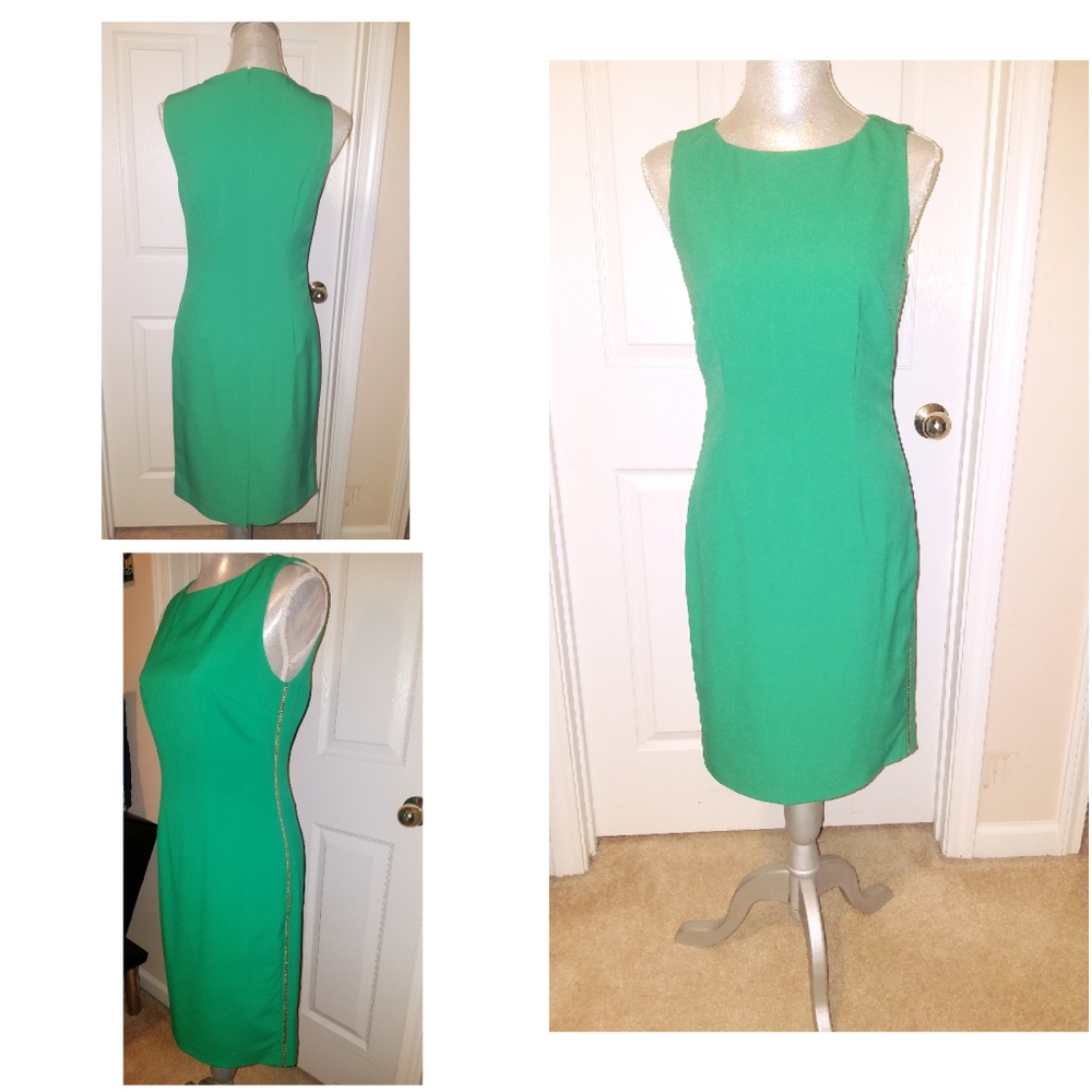 Green  Calvin Klein Dress